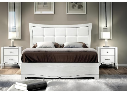 Bedroom bed nightstand beds wood set modern nightstands 3-piece set.