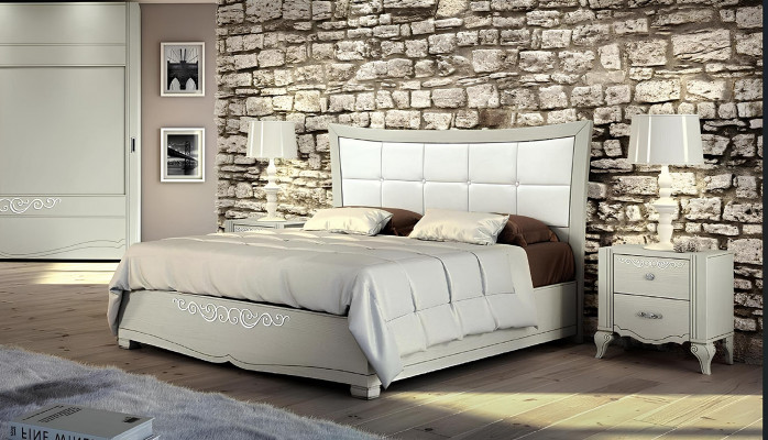Bed cushion design luxury double beds bedroom wood modern bed frame new