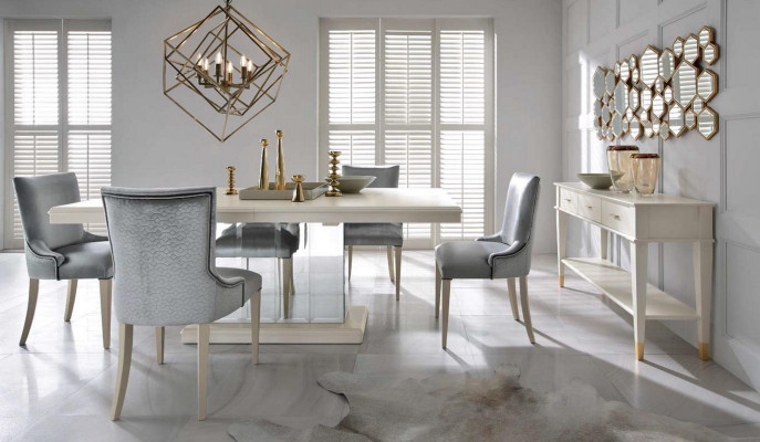 Table Columns Dining Room Table Dining Set Dining Table Chair Dining Group Chairs 6-piece.