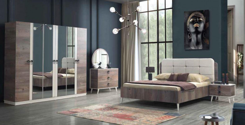 Bedside tables groups beds wood furniture Italian living room