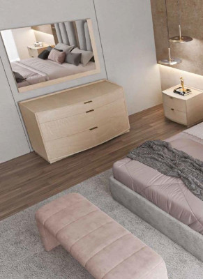 Bedroom Italian style nightstand cabinet bedside tables side table
