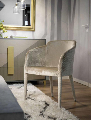Dining room armchair upholstered chair with armrest luxury armchair new chair living room