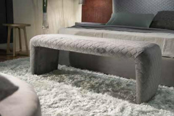 Designer stool, footstool, side stool, ottoman, chaise lounge, bench, textile