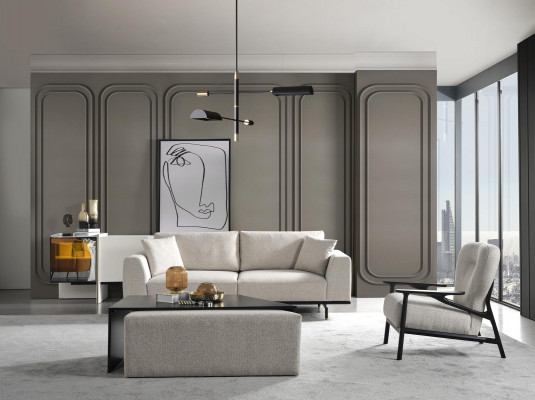 Armchair Design Couch Upholstery Luxury Lounge Club Disco Furnishing