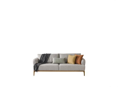 Sofa Couch Living Room Sofas Textile Fabric Upholstery Couches XXL Three-seater