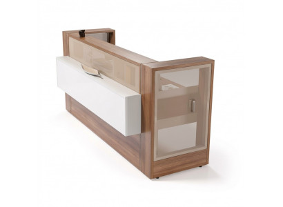 Reception desk table furniture counter practice law office bureau hotel