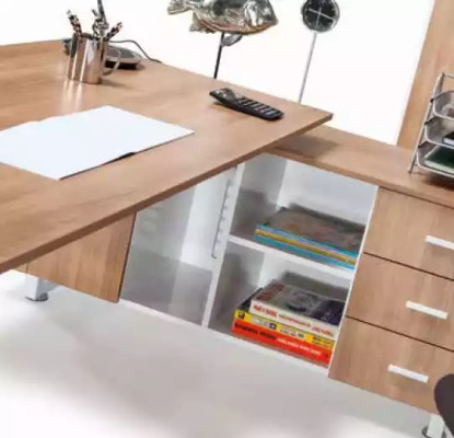 Office furniture desk filing cabinet coffee table 4-piece set furnishing