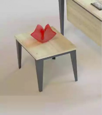 Office furniture modern desk coffee table chest of drawers side table 4-piece set.