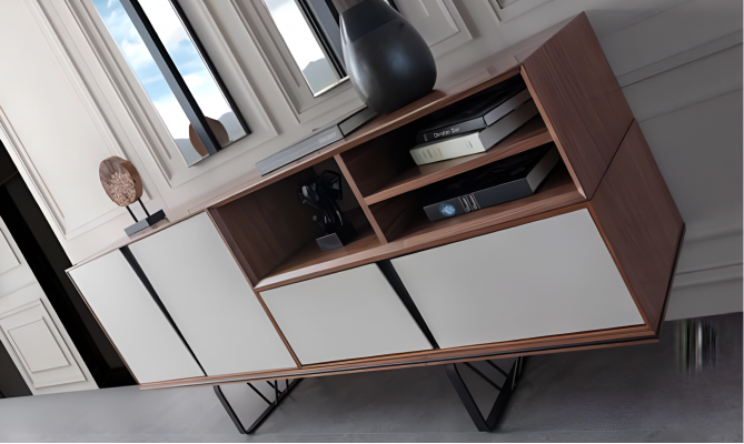 Cabinet Sideboard Dresser Wooden Cabinet Sideboard Beige Wood Dining Room