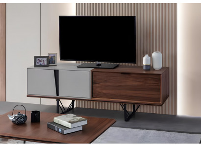 Living room sideboard TV stand RTV lowboard brown wood table furniture