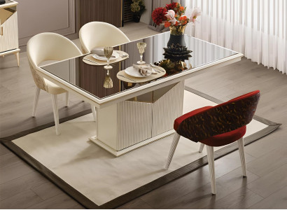 Dining room table dining table table dining room dining nook beige wood gold luxury