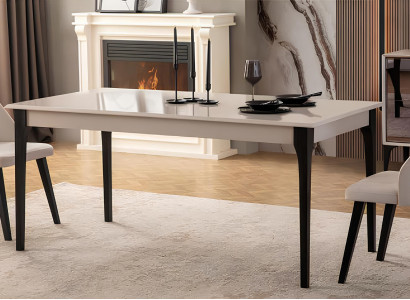 Dining room table dining table table dining room furniture dining nook wood white