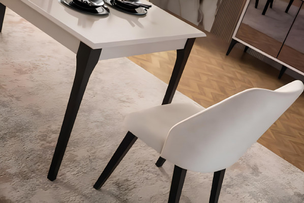 Dining room table dining table table dining room furniture dining nook wood white