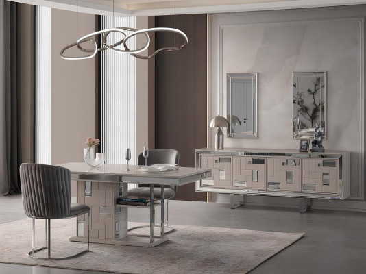 White buffet sideboard cabinet chest wooden cabinet wood dining room