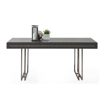 Modern dining table dining room table dining room furniture wood grey