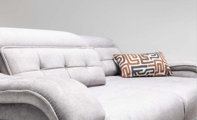 Designer living room seating furniture luxurious three-seater single-seater 2-piece set