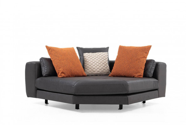 Corner sofa corner suite L-shape upholstery sofa fabric sofa gray sofa table couch