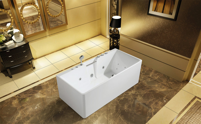 Whirlpool bathtub tub luxury tubs bathtubs relax with handle 150x80