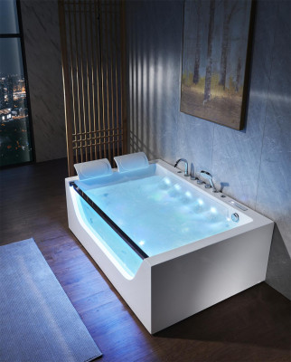 Indoor bathtub whirlpool hydrotherapy tub bathtub wellness