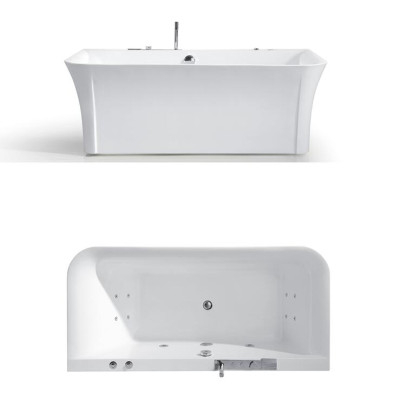 Bathtub Whirlpool Indoor Whirlpool Home Spa White Tub