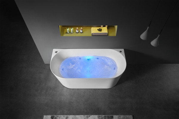 Relax Wanne Home Spa Indoor Bathtub Whirlpool White 