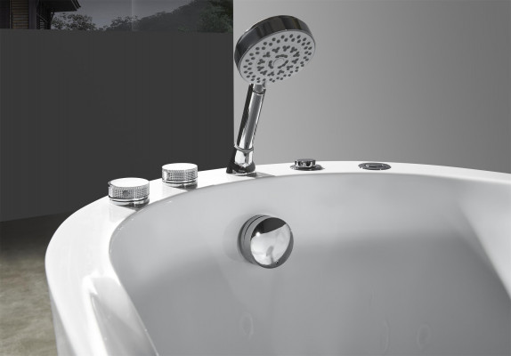 Whirlpool  Oval Tub Home Spa Indoor Bathtub Whirlpool Tub