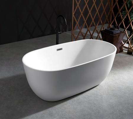 Freestanding white acrylic bathtub bathroom bathtub bathtub