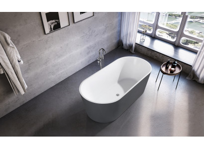Wanne bathroom acrylic bathtub freestanding bathtub freestanding gray