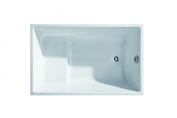 Small bathtub 110x75 bath acrylic bathtub tub white bathtubs