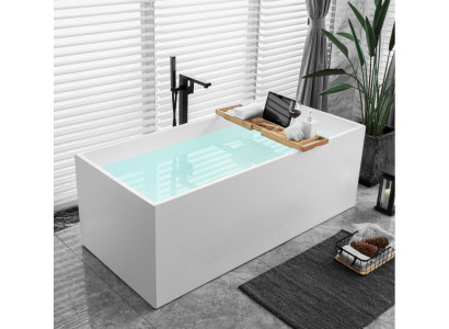 Acrylic freestanding bathtub bathroom bathtub tub white contemporary