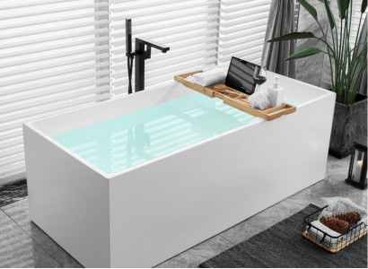 Acrylic freestanding bathtub bathroom bathtub tub white contemporary