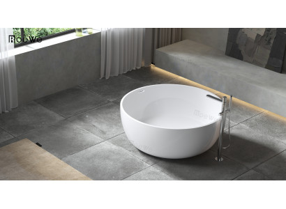 Round bathtub luxury tubs bathtubs tub round tub 150cm freestanding