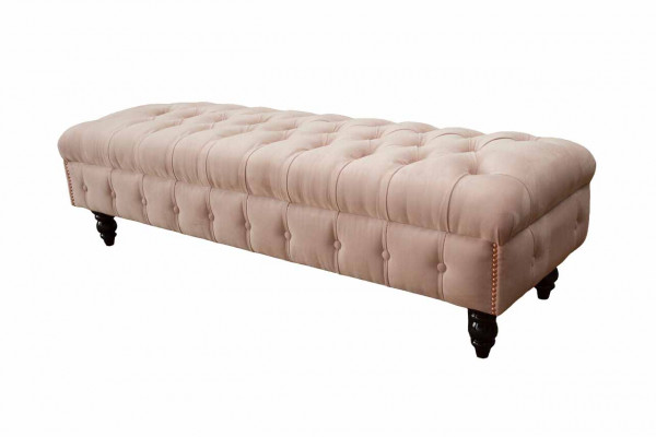 Footstool Ottoman Upholstered Stool Seat Ottoman Chesterfield