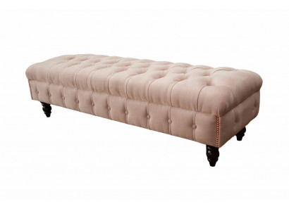 Footstool Ottoman Upholstered Stool Seat Ottoman Chesterfield