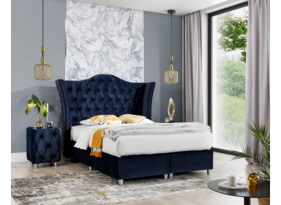 Bedroom Set Bed 2x Nightstands 3-piece Luxury Complete Design