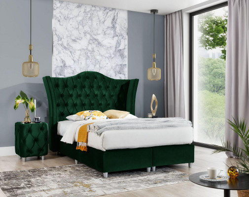 Bedroom bed nightstands complete set design furnishings luxury furniture