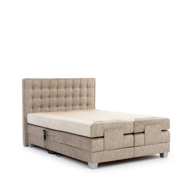 Luxury Bedroom Bed 160x200cm Upholstered Textile Furniture New