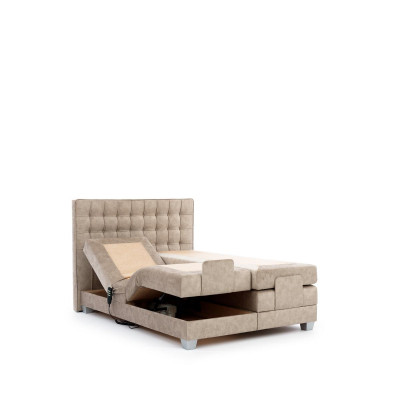 Luxury Bedroom Bed 160x200cm Upholstered Textile Furniture New