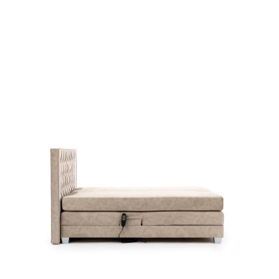 Luxury Bedroom Bed 160x200cm Upholstered Textile Furniture New