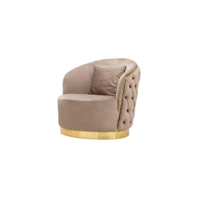 Designer living room set consisting of a 3-seater sofa and 2 armchairs, 3 pieces.