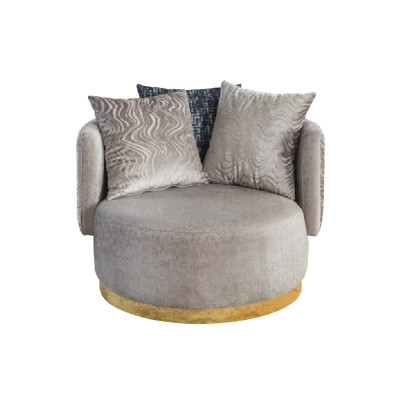 Complete living room, high-quality stylish 3-seater couch, modern gray armchair