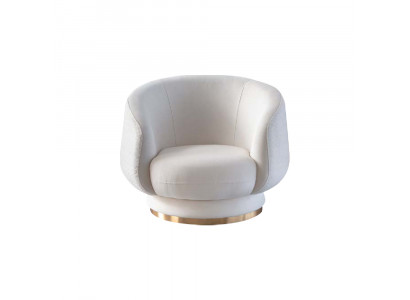 Design Luxury Armchair Chair Sofa 1-Seater TV Lounge Chaise Sofa Textile