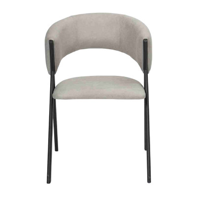 Dining Room Textile Group Set of 4x Armchair Design Fabric Upholstered Chairs