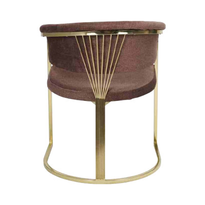 Brown suite, armchair complete, modern design set, new, 6x chairs, upholstered chair.