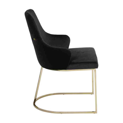 Luxury 6x Chairs Black Dining Chair Designer Furniture Modern Chairs New