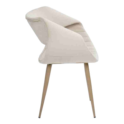 Luxury chairs 6x padded modern white chair chair dining room living room new
