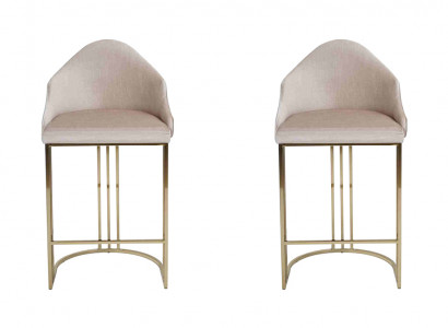 Luxury dining table, 2x chairs, beige armchairs, furniture, upholstery, chairs