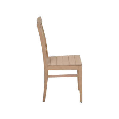 Dining room chair designer brown 4x chairs wood chair luxury single-seater without armrest