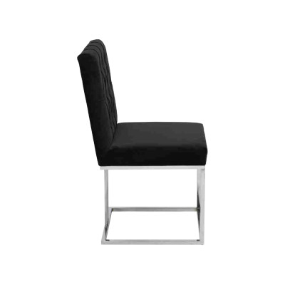 Black armchair designer dining furniture dining chairs stainless steel chair