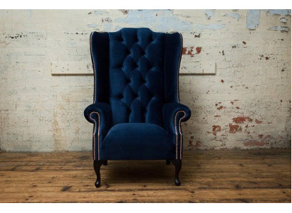 Chesterfield Design Sofa Armchair Couch Upholstery Wingback Armchair Sofas 1 Seater New
